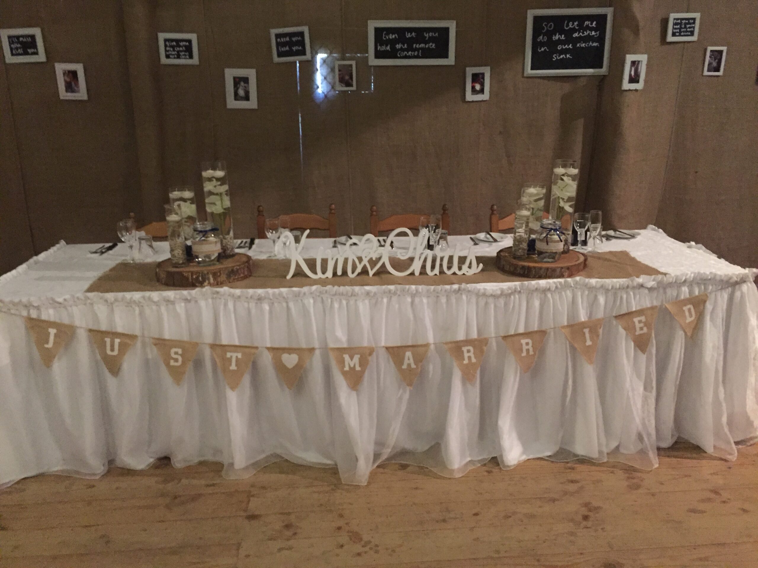 Table setting detail